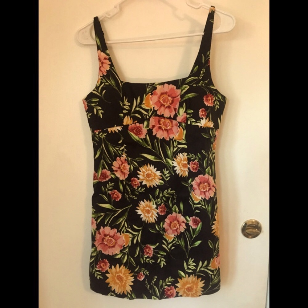 Little Black (Floral) Dress